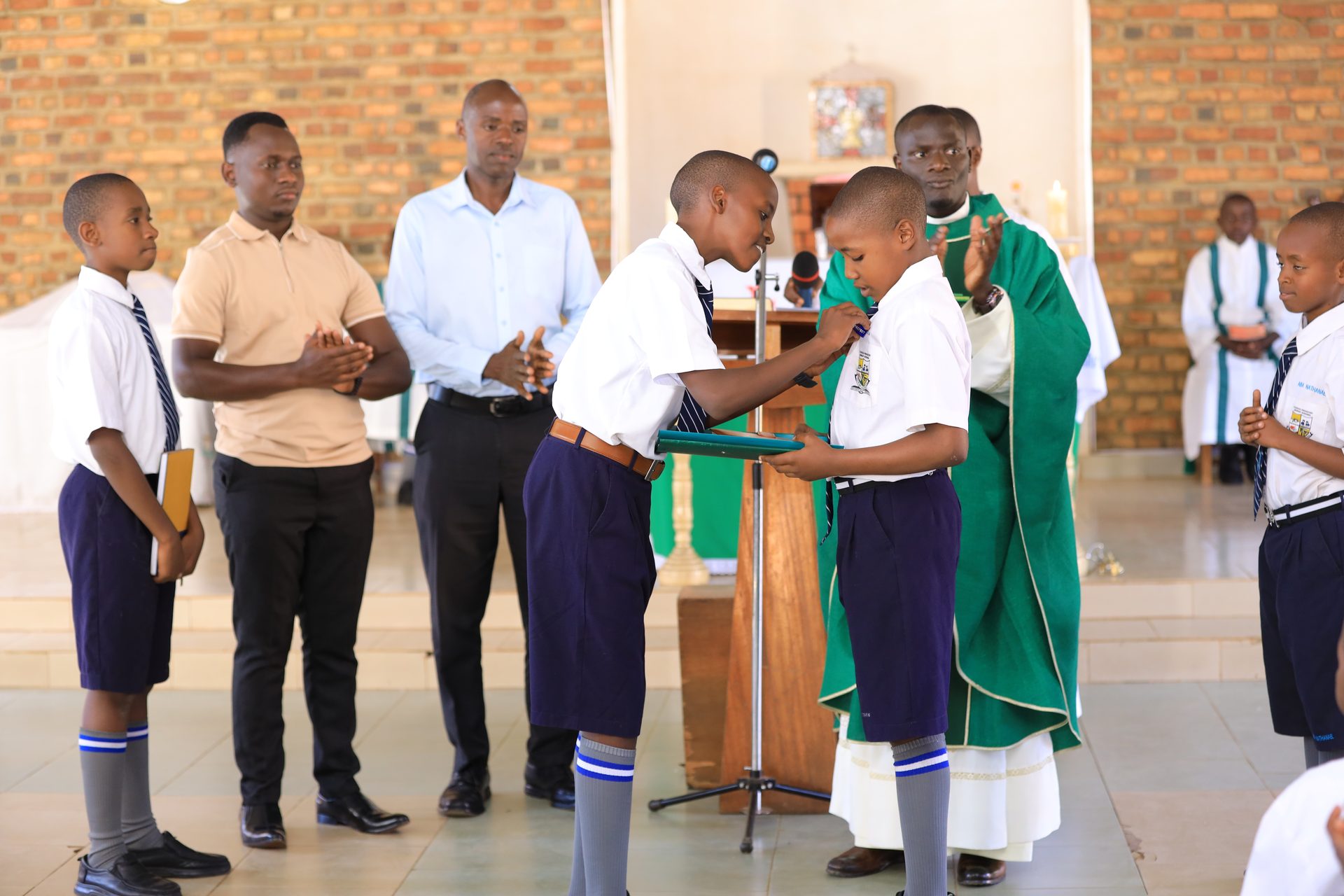 The swearing in ceremony of new leadership and hand over