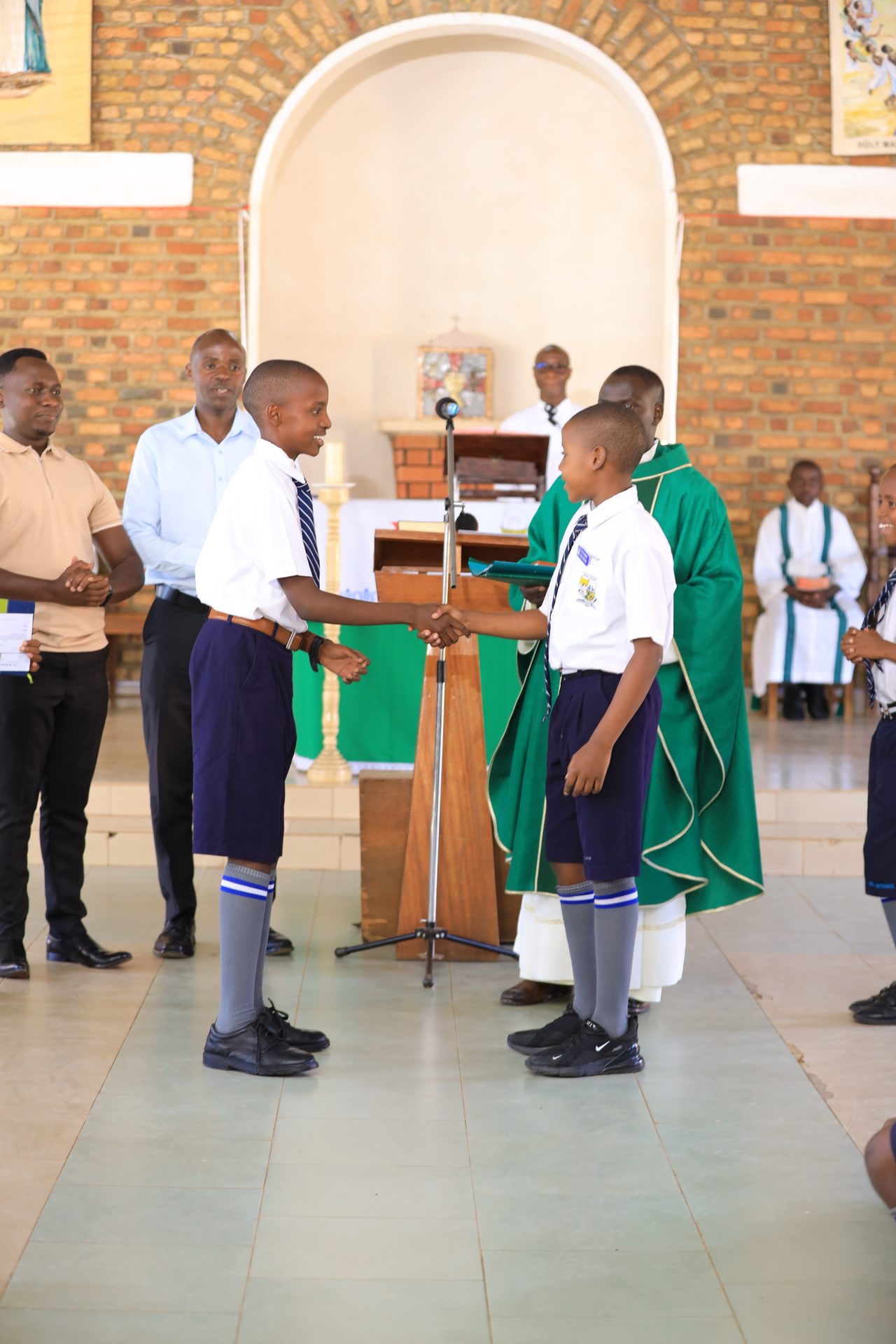 The swearing in ceremony of new leadership and hand over